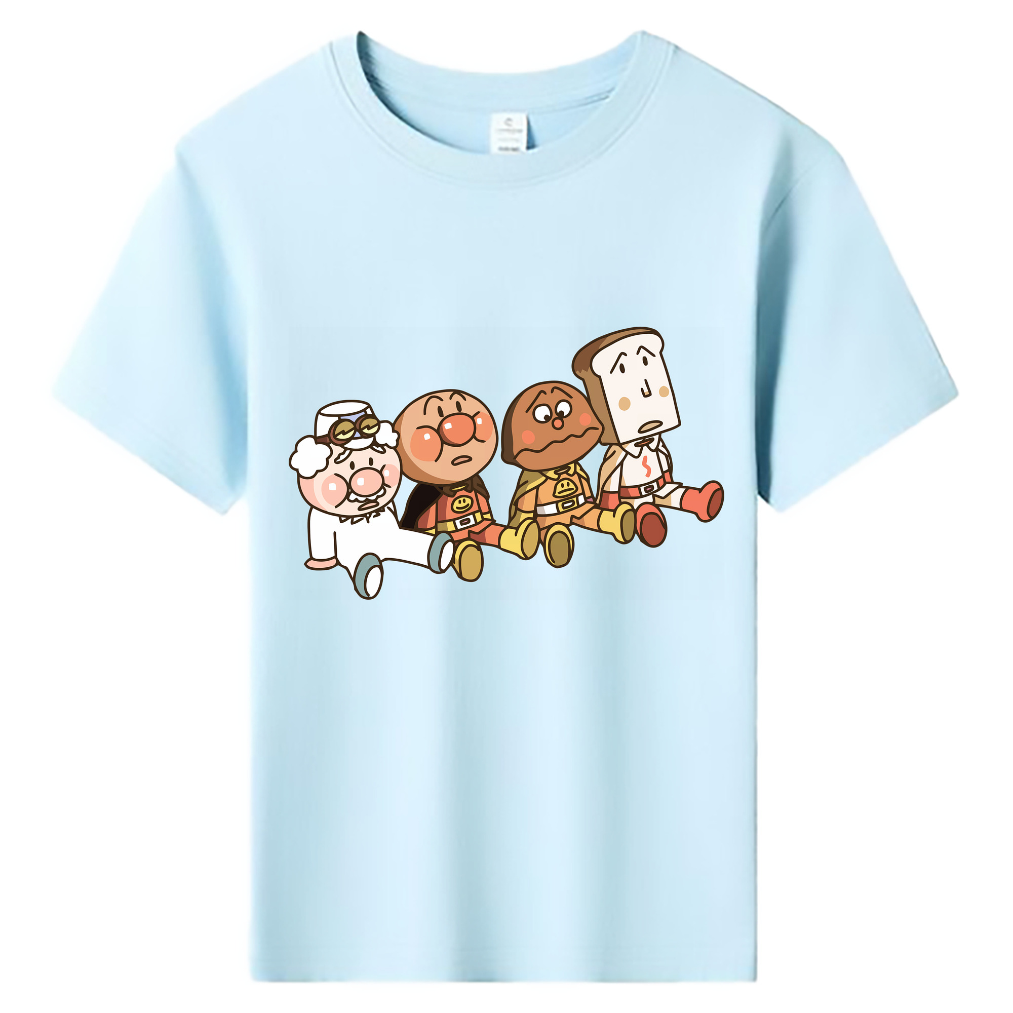 （画像用） アンパンマン Anpanman 綿100％キッズTシャツ（フロントプリント）